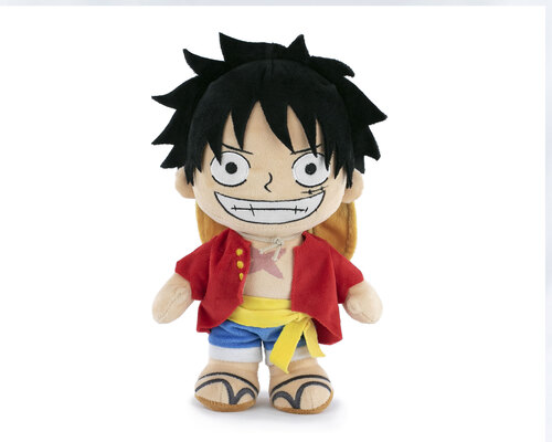 Kniha BARRADO ONE PIECE LUFFY plyšová hračka 30cm