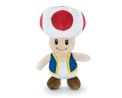 Kniha BARRADO SUPER MARIO TOAD plyšová hračka 36cm
