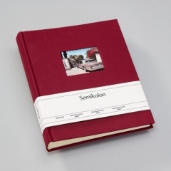 Fotoalbum Semikolon Classic Finestra Medium burgundy