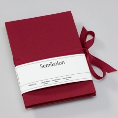 Leporelo Semikolon Grande burgundy