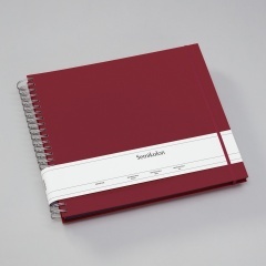 Fotoalbum Semikolon Maxi Mucho black burgundy