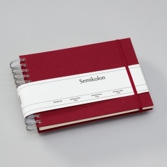 Fotoalbum Semikolon Mini Mucho cream burgundy