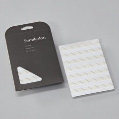 Samolepiace rohy na fotky Semikolon chamois, 252 kusov