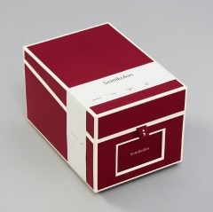 Darčekový fotobox Semikolon burgundy