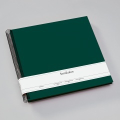 Fotoalbum Semikolon Spiral Economy Large black forest