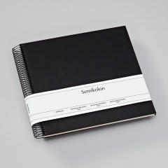 Semikolon Fotoalbum Semikolon Spiral Economy Medium cream black