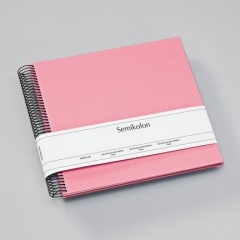 Fotoalbum Semikolon Spiral Economy Medium cream flamingo