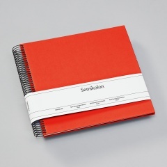 Fotoalbum Semikolon Spiral Economy Medium cream orange