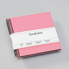 Fotoalbum Semikolon Spiral Piccolino black flamingo