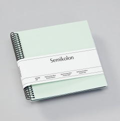 Fotoalbum Semikolon Spiral Piccolino black moss