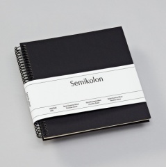 Fotoalbum Semikolon Spiral Piccolino cream black