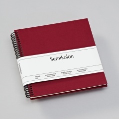 Semikolon Fotoalbum Semikolon Spiral Piccolino cream burgundy