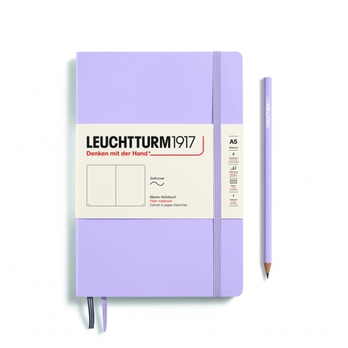 LEUCHTTURM1917 Zápisník LEUCHTTURM1917 Softcover Medium (A5) Lilac, 123 p., čistý