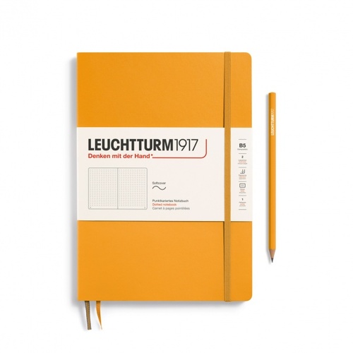 Zápisník LEUCHTTURM1917 Softcover Composition (B5) Rising Sun, 123 p., bodkovaný