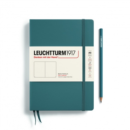 Zápisník LEUCHTTURM1917 Medium (A5) Stone Blue, 251 p., čistý