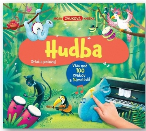 Kniha Moja zvuková knižka - Hudba