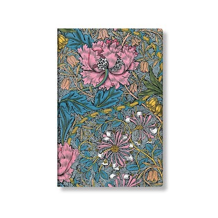 Kniha Morris Pink Honeysuckle Mini Adresár