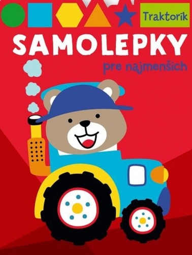 Kniha Traktorík - samolepky pre najmenších