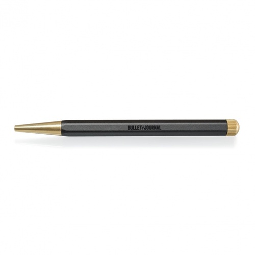 Gelové pero LEUCHTTURM1917 Drehgriffel č. 1, Black (matte), Bullet Journal