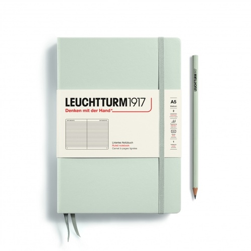 LEUCHTTURM1917 Zápisník LEUCHTTURM1917 Medium (A5) Light Grey, 251 p., riadkovaný