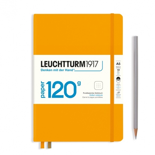 Zápisník LEUCHTTURM1917 edícia 120G Rising Sun, 203 p., bodkovaný
