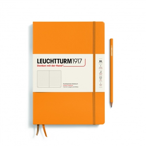 Zápisník LEUCHTTURM1917 Composition (B5), Rising Sun, 219 p., bodkovaný