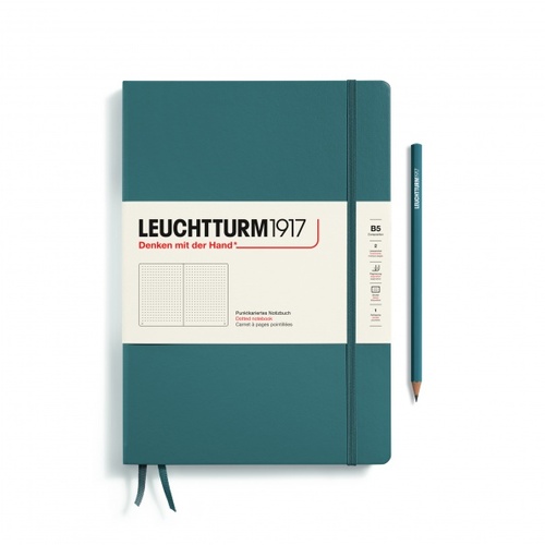Zápisník LEUCHTTURM1917 Composition (B5), Stone Blue, 219 p., bodkovaný