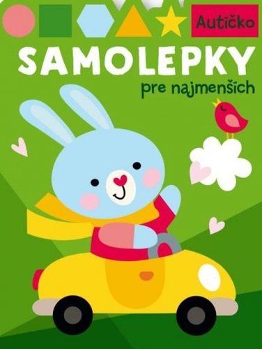 Kniha Autíčko - samolepky pre najmenších