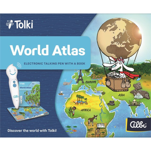 Albi Tolki Pen + World Atlas (Kúzelné čítanie v angličtine)