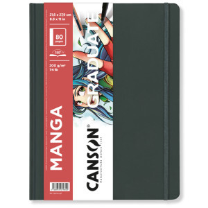 CANSON Graduate Art Book Manga 200g, 80 listov, 14x21 cm