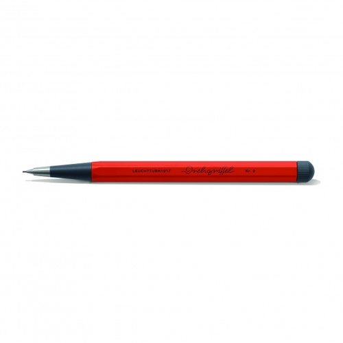 Mechanická ceruzka LEUCHTTURM1917 Drehgriffel Nr. 2 Fox Red, 0,7mm grafitová tuha