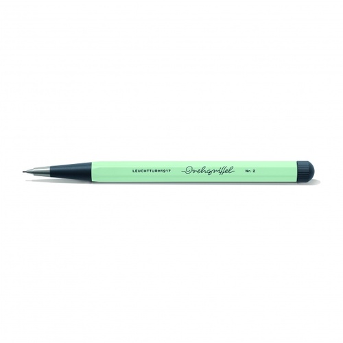 Mechanická ceruzka LEUCHTTURM1917 Drehgriffel Nr. 2 Mint Green, 0,7mm grafitová tuha