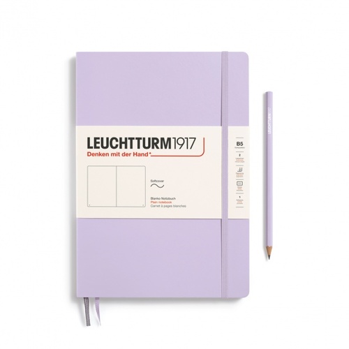 Zápisník LEUCHTTURM1917 Softcover Composition (B5) Lilac, 123 p., čistý