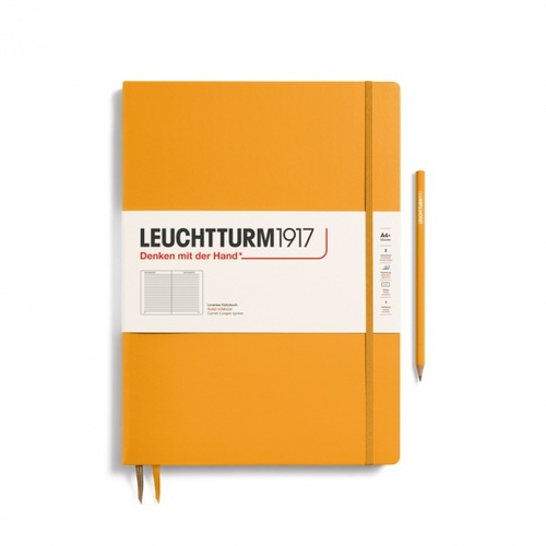 Zápisník LEUCHTTURM1917 Master Slim (A4+) Rising Sun, 123 p., riadkovaný