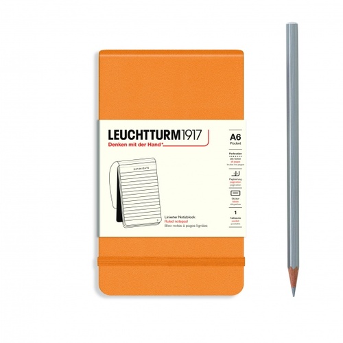 Zápisník LEUCHTTURM1917 Pocket (A6), Rising Sun 184 p., riadkovaný
