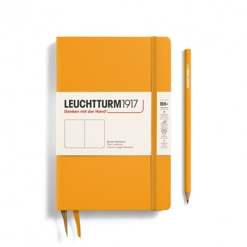 Zápisník LEUCHTTURM1917 Paperback (B6+) Rising Sun, 219 p., čistý
