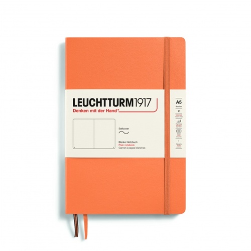 Zápisník LEUCHTTURM1917 Medium (A5), Apricot, 123 S., čistý