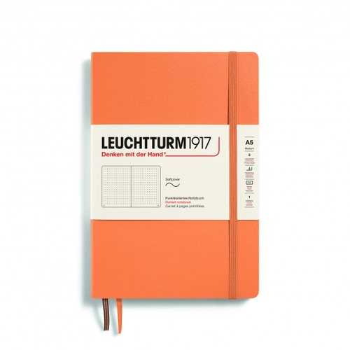 Zápisník LEUCHTTURM1917 Medium (A5), Apricot, 123 S., bodkovaný