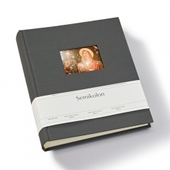 Fotoalbum Semikolon Classic Finestra Medium lava stone
