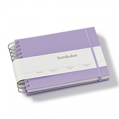 Fotoalbum Semikolon Mini Mucho cream lilac silk