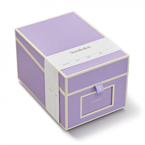Darčekový fotobox Semikolonlilac silk