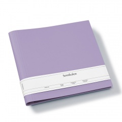 Fotoalbum Semikolon Photograph Folder 23 Ring lilac silk