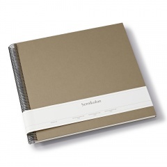 Fotoalbum Semikolon Spiral Economy Large cream fango