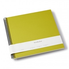 Fotoalbum Semikolon Spiral Economy Large cream matcha