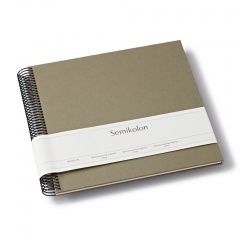 Fotoalbum Semikolon Spiral Economy Medium cream fango