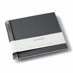 Fotoalbum Semikolon Spiral Economy Medium cream lava stone