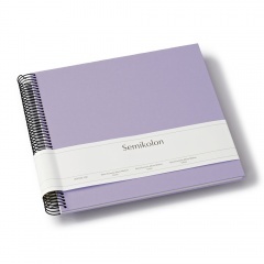 Fotoalbum Semikolon Spiral Economy Medium cream lilac silk