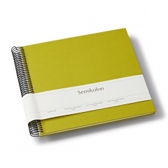 Fotoalbum Semikolon Spiral Economy Medium cream matcha