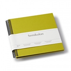 Fotoalbum Semikolon Spiral Piccolino black matcha