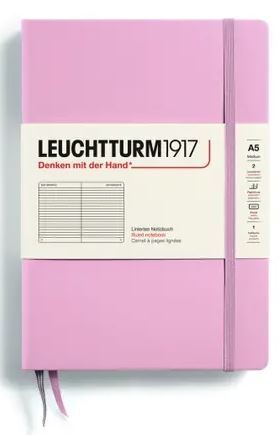 Zápisník LEUCHTTURM1917 Medium (A5) Powder, 251 p., riadkovaný